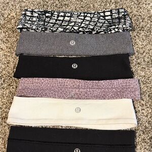 lululemon athletica Hair Accessories - Black, Gray, Cream, Purple